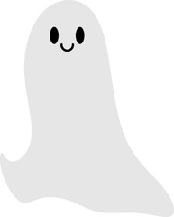 Ghost Illustration Halloween Graphic