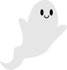 Ghost Illustration Halloween Graphic