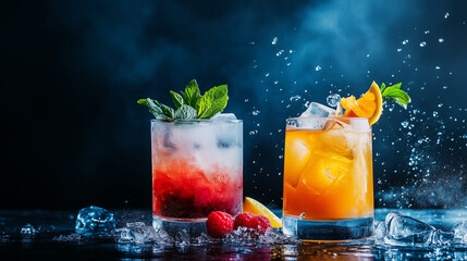 cocktail, cold drinks, refreshing, summer beverage, tropical drink, ice cold, mixed drink, party drink, cocktail glass, garnished drink, alcoholic beverage, mocktail, happy hour