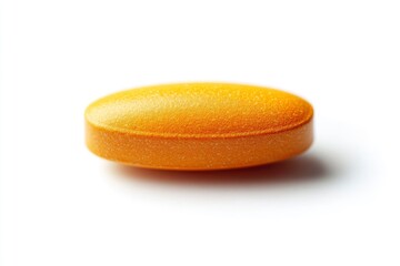 Pill isolated on white background, full depth of field , ai