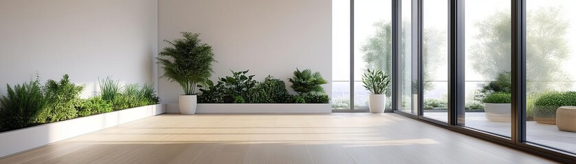 Sustainable urban housing with green tech, representing eco-friendly living