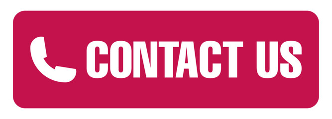 Contact Us, Call Now Web Button, UI Call to Action. Vector Illustration