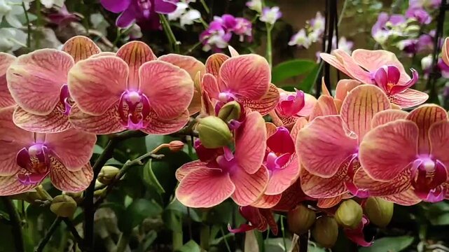 Doritaenopsis is a type of Phalaenopsis and is a type of moth orchid.