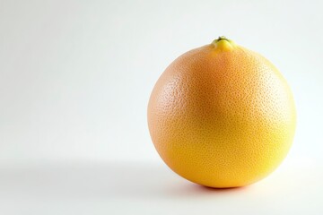 grapefruit isolated on white background, full depth of field, ai