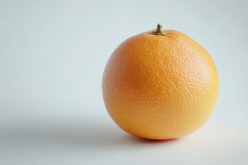grapefruit isolated on white background, full depth of field, ai