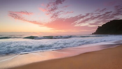 Obraz premium Peaceful Beach Sunrise