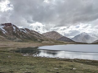 Breathtaking Views of Shimshal Pass in the Pamir Mountains. Shimshal Valley is a remote and breathtakingly beautiful area known for its high-altitude landscapes, rugged mountains, and many more.