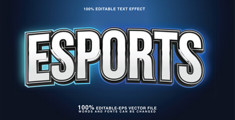 esport gamer text effect	
