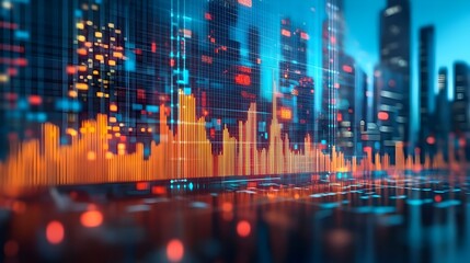 Obraz premium Visualizing International Investment Risk Management Strategies with Advanced Financial Analytics