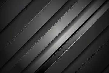 Obraz premium Diagonal stripes in a subtle gradient blending two shades of grey.