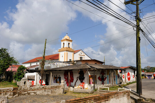 Village of Portobelo, Colon Province, Republic of Panama, Central America