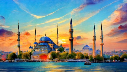 Obraz premium hagia sophia country