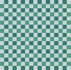 abstact Square green theme seamless pattern