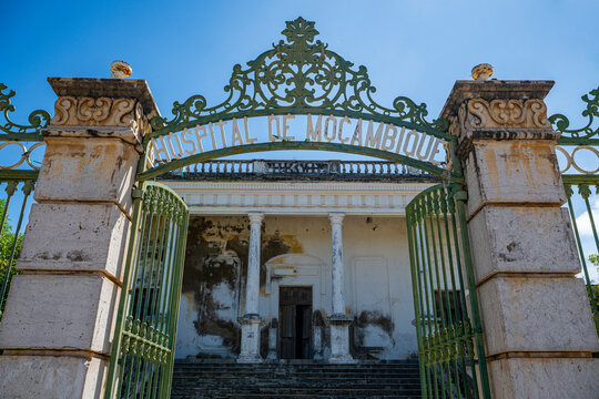 Historic hospital, Island of Mozambique, UNESCO World Heritage Site, Mozambique, Africa