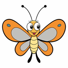 Butterfly illustration, butterfly vector illustration, butterfly vector art, butterfly silhouette, bird vector icon, eps