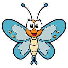 Butterfly illustration, butterfly vector illustration, butterfly vector art, butterfly silhouette, bird vector icon, eps