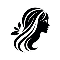 Beauty care logo vector art illustration.
