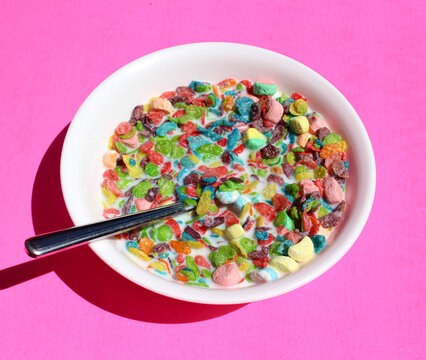 Colorful Bowl of Cereal
