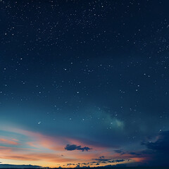 Naklejka premium nature in the sky