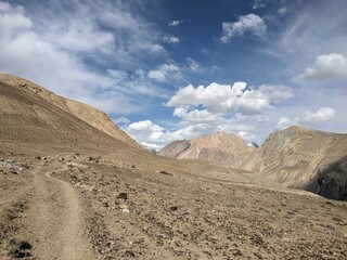 Breathtaking Views of Shimshal Pass in the Pamir Mountains. Shimshal Valley is a remote and breathtakingly beautiful area known for its high-altitude landscapes, rugged mountains, and more.