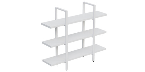 Versatile and Elegant Shelf and Cabinet for Home and Office - Perfect for Organized Stylish and Luxury Interiors - 3d model render realistic realism - png - transparent background