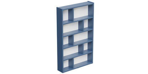 Versatile and Elegant Shelf and Cabinet for Home and Office - Perfect for Organized Stylish and Luxury Interiors - 3d model render realistic realism - png - transparent background