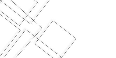 Abstract industrial Design random lines black on white background.Geometric seamless minimalist pattern with straight lines design.luxury black geometric random chaotic lines.squares and triangle li