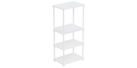 Versatile and Elegant Shelf and Cabinet for Home and Office - Perfect for Organized Stylish and Luxury Interiors - 3d model render realistic realism - png - transparent background