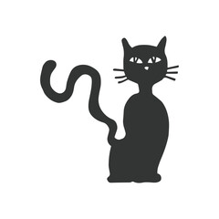 Collection of hand drawn Halloween doodle Symbols