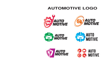 Automotive logo abstract design 
