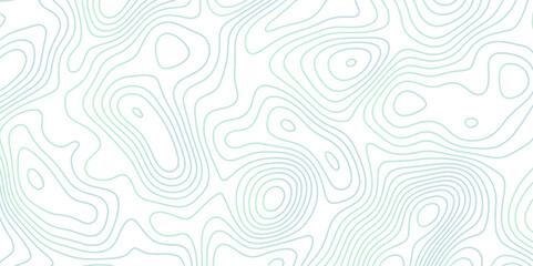 Abstract design seamless pattern with line topographic map. geographic mountain relief. retro topographic map. geographic contour map grid backdrop paper texture. terrain path isolated on background.	