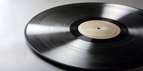 Fototapeta premium Schallplatte Vinyl Schellack Vinylscheibe Scheibe Platte Creative AI