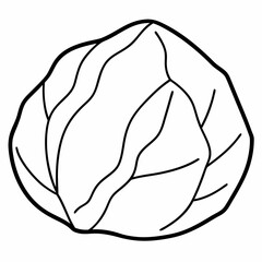 stone  line art  Silhouette Vector illustration
