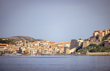 Calvi in Corsica, an ancient city by the sea. 