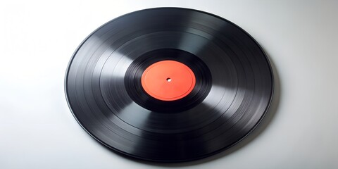 Fototapeta premium Schallplatte Vinyl Schellack Vinylscheibe Scheibe Platte Creative AI