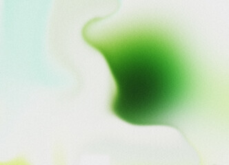 Green and White Grain Texture Background. Modern Noise Effect and Blurred Background. Abstract Gradient Color, Retro Film Grainy Blur Design for Template, Poster, Cover, Banner, Website pages and more