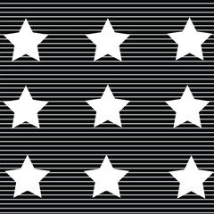Stars and stripes. star pattern fabric