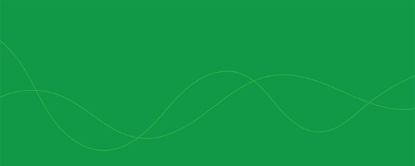 Abstract green background with wavy lines. EPS10
