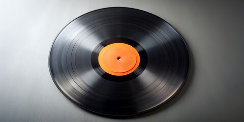 Fototapeta premium Schallplatte Vinyl Schellack Vinylscheibe Scheibe Platte Generative By AI