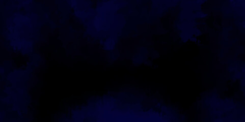 Dark abstract background with blue grunge effect background. blue velvet grunge texture fantasy smooth watercolor painted art design. Dark elegant Royal blue shades aquarelle paint