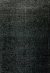 Fototapeta premium black ink on thin paper surface with a long folding mark. cool photo overlay.