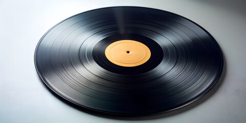 Fototapeta premium Schallplatte Vinyl Schellack Vinylscheibe Scheibe Platte AI-Created Content