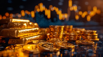 Gold jewelry collection prepared for global trade, showcasing luxury and craftsmanship