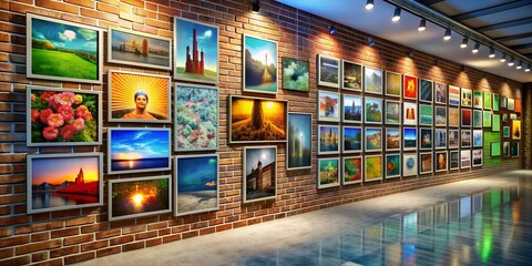 A picture on a wall informative Vibrant engaging Generative By AI