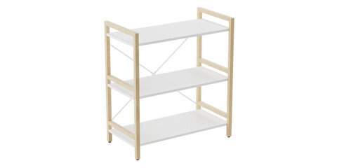 Versatile and Elegant Shelf and Cabinet for Home and Office - Perfect for Organized Stylish and Luxury Interiors - 3d model render realistic realism - png - transparent background