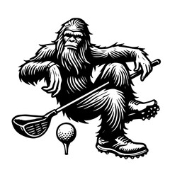Golf big foot svg png, Golf flag svg png, Golf bigfoot svg, golf Usa flag name frame svg png, golf player svg png, Golf svg, Golfing Svg