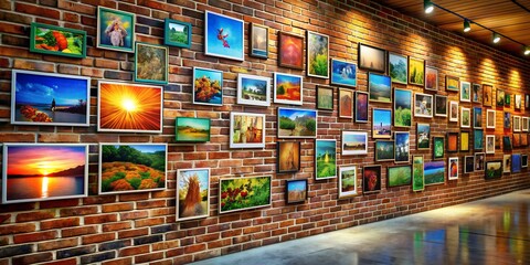 A picture on a wall informative Vibrant engaging AI-Created Content
