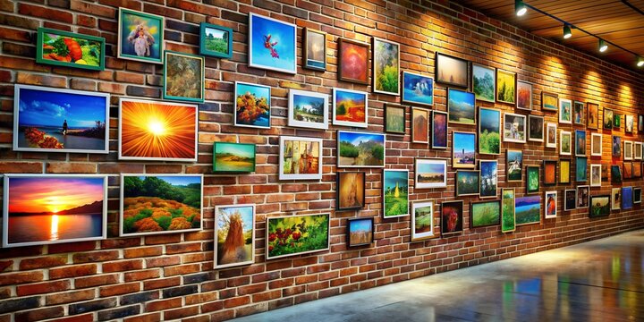 A picture on a wall informative Vibrant engaging AI-Created Content
