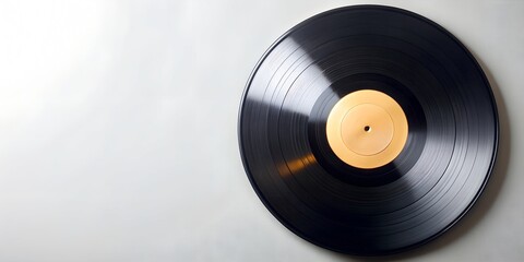 Fototapeta premium Schallplatte Vinyl Schellack Vinylscheibe Scheibe Platte Creative AI