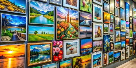 A picture on a wall informative Vibrant engaging Generative By AI
